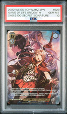 PSA 10 Weiss Schwarz SAO