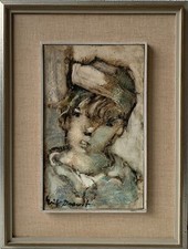 Ölbild Expressionist Erik