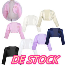 Lange Ärmel~Satin Bolero