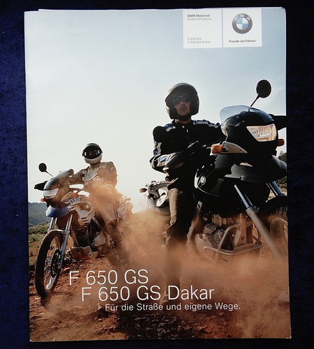 Bmw 650 dakar prospekt - bmw,