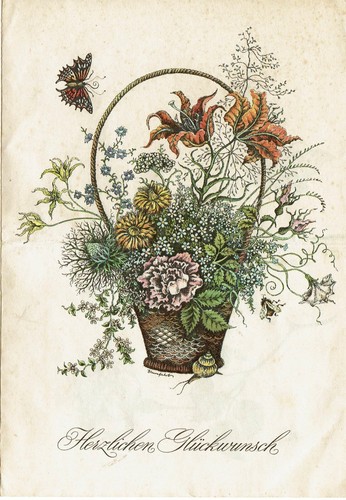 Schmucktelegramm blumenkorb - schmucktelegramm,