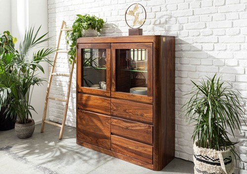 Highboard modern massivholz - modern,