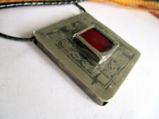 Tuareg Berber ethnisch SILBER Amulett antik Marokko Gebet Koran