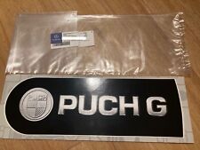 Puch G Mercedes Logo für Reserveradabdeckung Badge Firmenzeichen Schriftzug W463