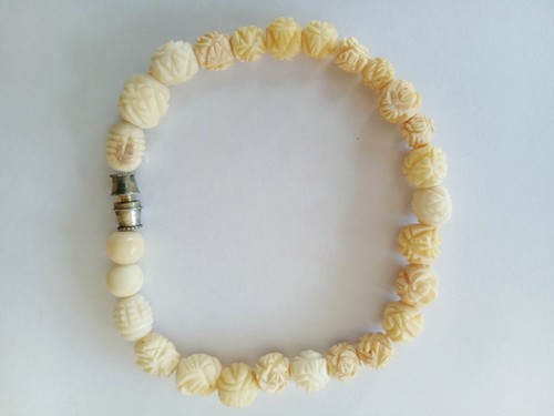 Antikes knochenperlen armband - antikes,