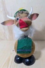 alte Tierfigur Kuh mit