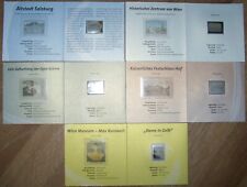 5 x 999 SILBER BRIEFMARKE - SILBERBARREN - SELTEN