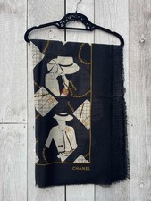 CHANEL Vintage Damen Schal
