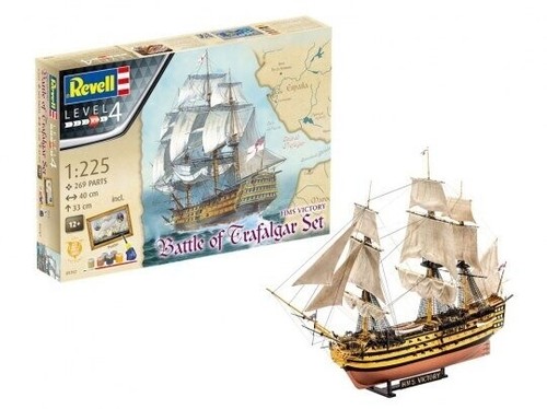 Revell battle of - battle, trafalgar