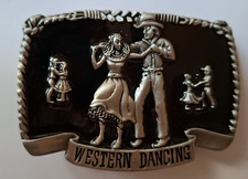 NEU - Buckle / Gürtelschnalle - Western Dance / Square Dance / Line Dance