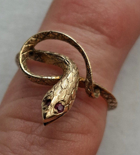 Hervorragender vintage ring - ring, 18