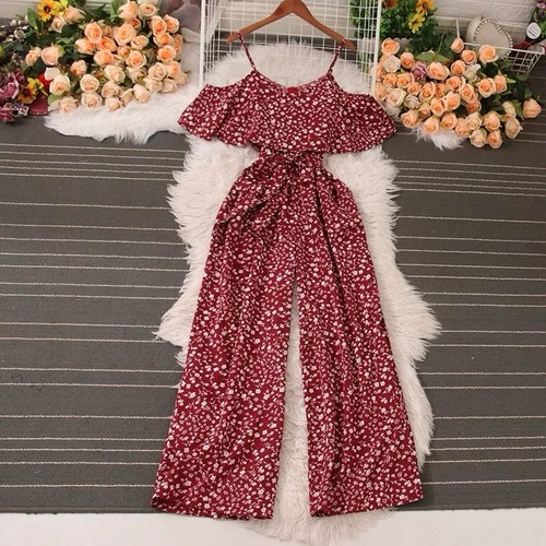 Damen drucken overall - overall, jumpsuit