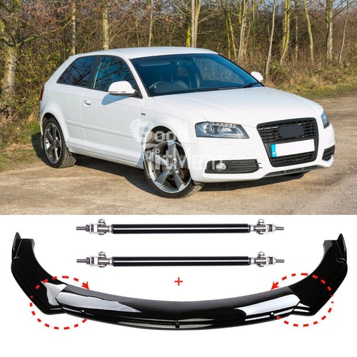 Glänzend schwarz frontspoiler - glänzend,