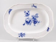 Meissen große Platte blaue