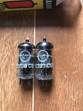 Siemens E283CC Valvo Label Triple Mica NOS NIB, One Pair