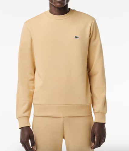 Lacoste herren fleece rundhals - lacoste,