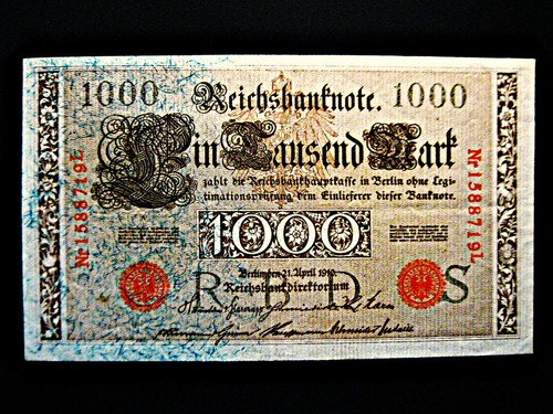 Reichsbanknote 000 mark 1910 - reichsbanknote,