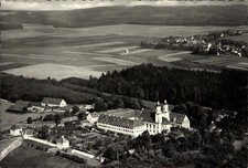 Ak Nordendorf in Schwaben, Luftaufnahme von Kloster Holzen - 11273614