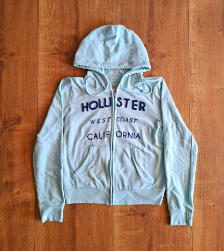 Hollister zipper hoodie - hollister,