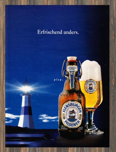 Flensburger pilsener reklame - pilsener,