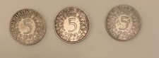 5 DM Silberadler (Heiermann) 1961,  DFJ