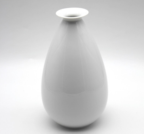 Weiße porzellan vase - weiße,