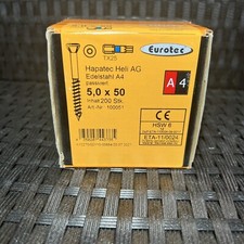 Edelstahl A4 Terrassenschrauben Ø5x50- T25 / 200stk /Rostfrei V4A-
