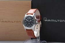 [N NEUWERTIG mit Box, Papier] Hamilton Khaki H644510 40 mm schwarzes...