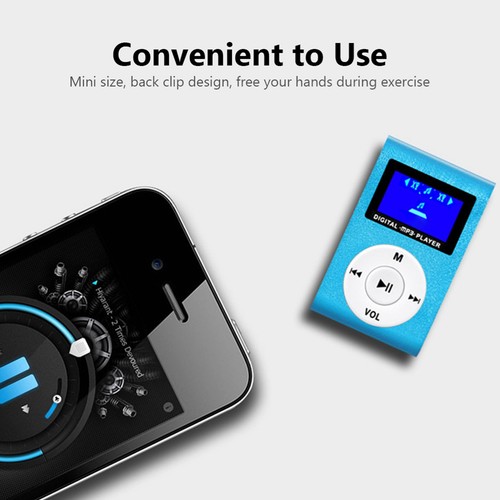 Mini mp3 player mit metallclip - mini-mp3-player,