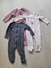 3 x Name It Schlafanzug 86 Ohne Fuß Einteiler Mit Reißverschluss Sehr Gut