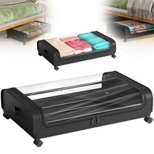 Unterbettkommode mit Rollen für Kleidung,Unterbett-Organizer-Tasche für Zuhause