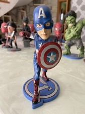 NECA Headknocker Captain America 1 Avengers Marvel ca. 18cm - Gebraucht sehr gut