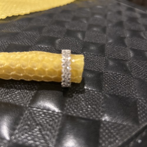Sterling silber eternity band - sterling,