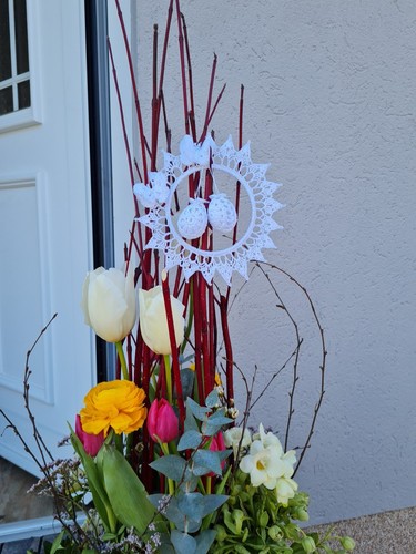 Osterkranz osterdeko - osterkranz,,