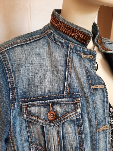 Esprit blaue jeansjacke xl - gr.,