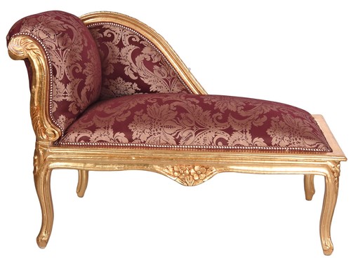 Sitzbank rot gold polsterbank - rot,