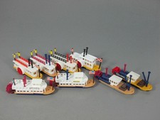 SCHIFFE: Mississippi-Raddampfer D 1992 - Komplettsatz + 4 Varianten