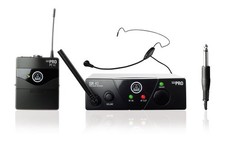 AKG WMS 40 Mini Ism 2 Sport Headset Funkset Funkmikro Funk Mikrofon Sender