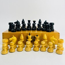 Schachfiguren Holz Schach