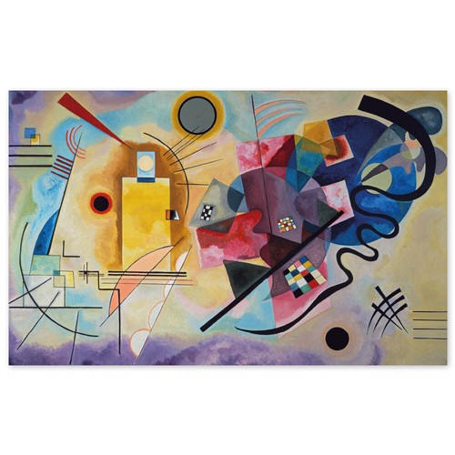 Wassily kandinsky gelb rot - gelb,