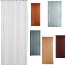 Falttür Schiebetür H.202 cm Breite. 85 bis 135 cm in 8 Farben mit Doppelwand st3