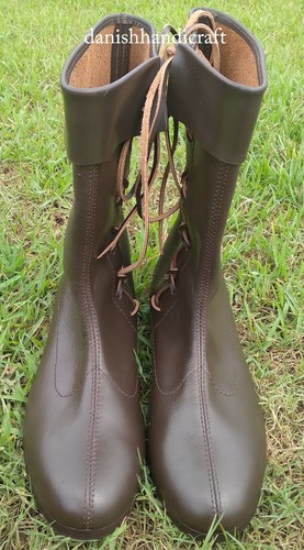 Echt leder stiefel - leder,