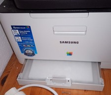 Samsung Farb Laser Drucker C 480 W plus 1 neue Kartsche gelb s.Bild