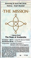 The Mission Ticket 1987 Tour -