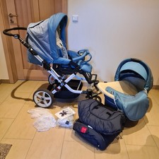 Kinderwagen Set Hartan Topline S mit Buggy, Babywanne, Fußsack
