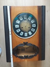 Mechanische Vintage Sowjetische Pendel Wanduhr Jantar aus den 1980ern