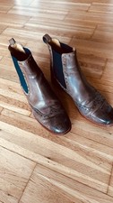 Chelsea Boots, Melvin & Hamilton, Gr. 39, grau, braun
