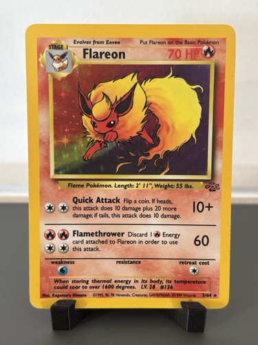 Pokémon karte flamara - karte, holo