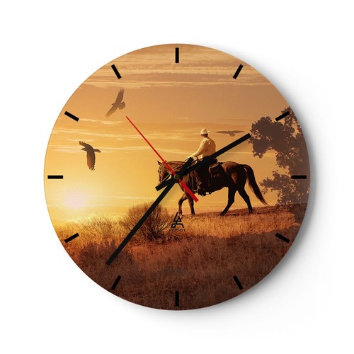 Modern wanduhr 40x40cm analog - modern,