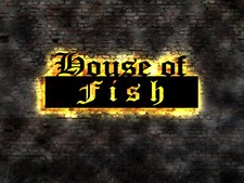 Leuchtschild schild house - leuchtschild,
